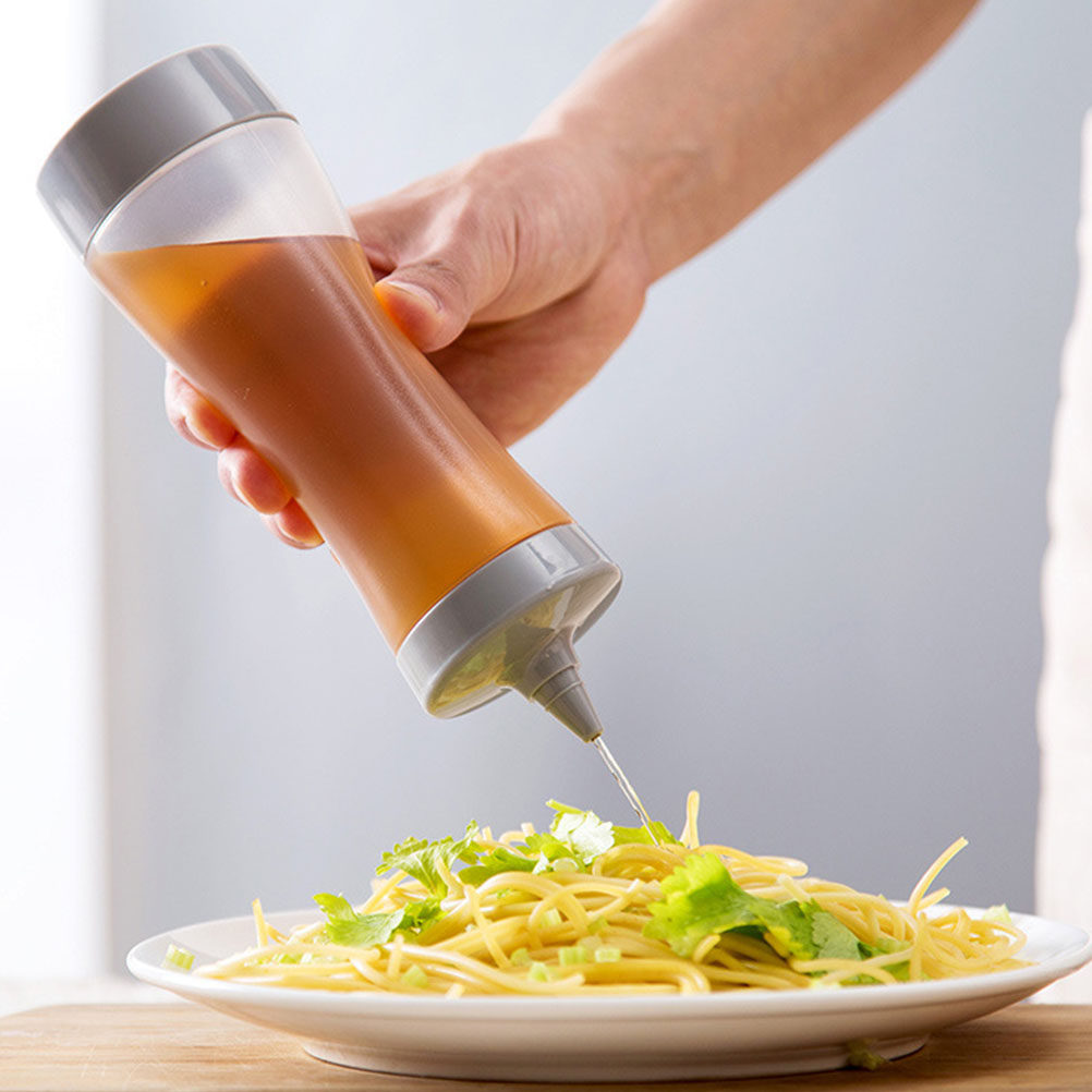 Sauce Squeeze Bottle - 2Pcs Clear Squeeze Bottles for Sauces