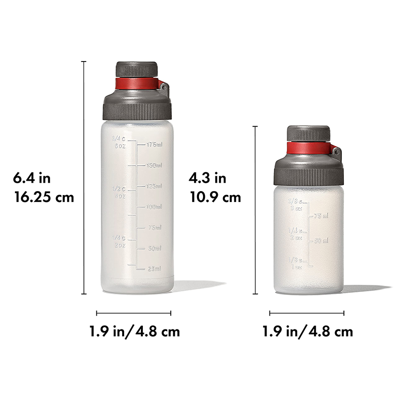 Sauce Squeeze Bottle - 3/6oz Leak-proof Squeeze Bottle With Scale