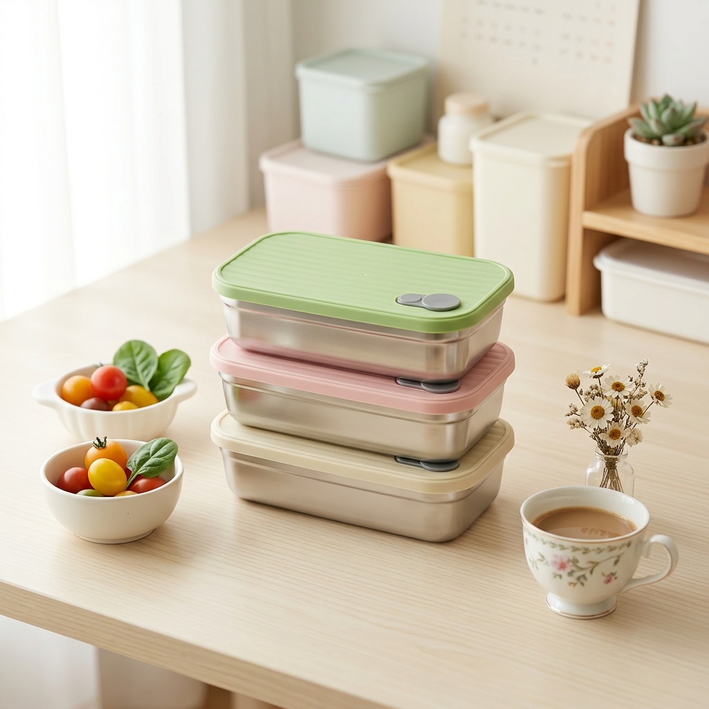 Meal Prep Meal Ideas - Stainless Steel Bento Box Metal Lunch