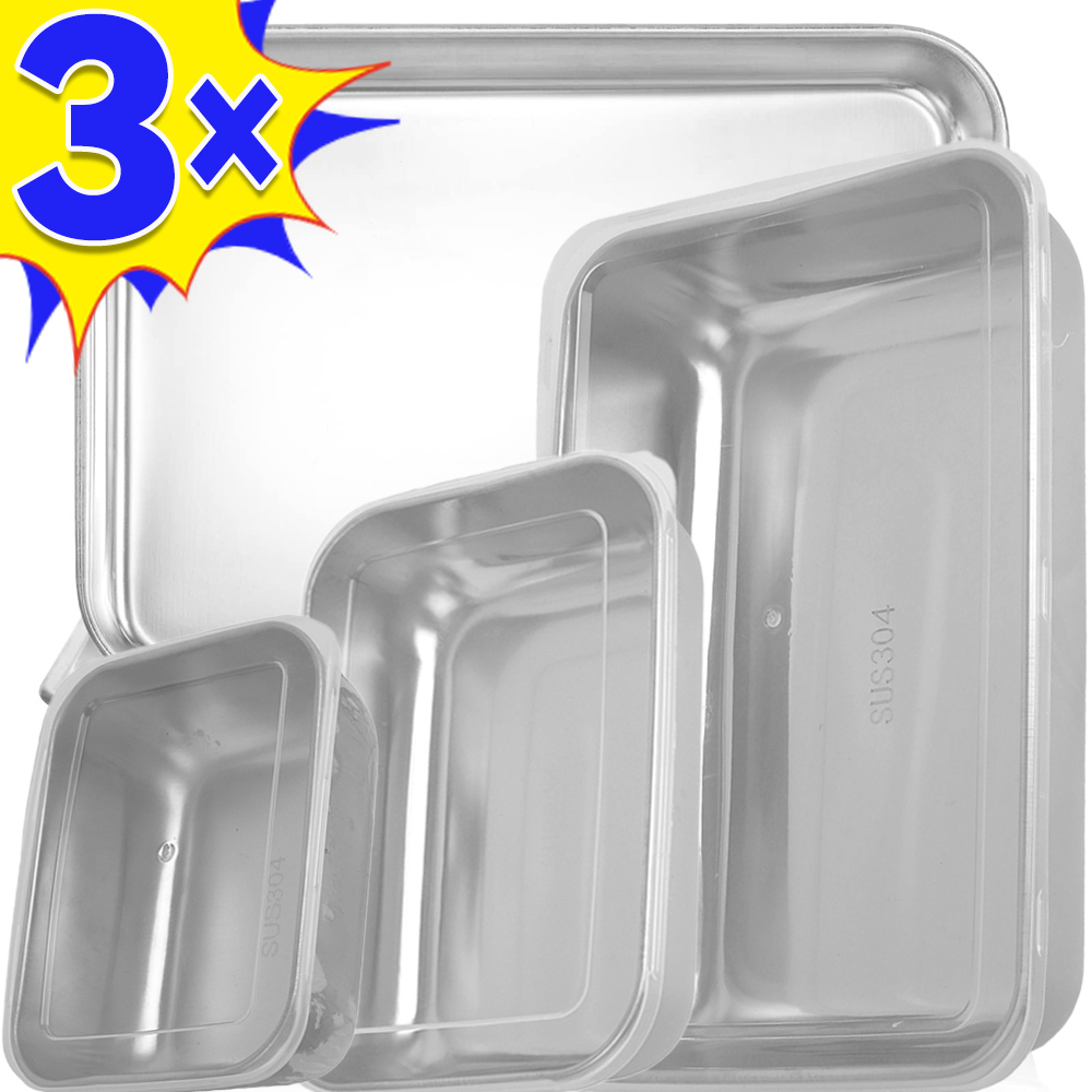 Stainless Bento Box - Stainless Steel Food Storage Box Fresh-keeping