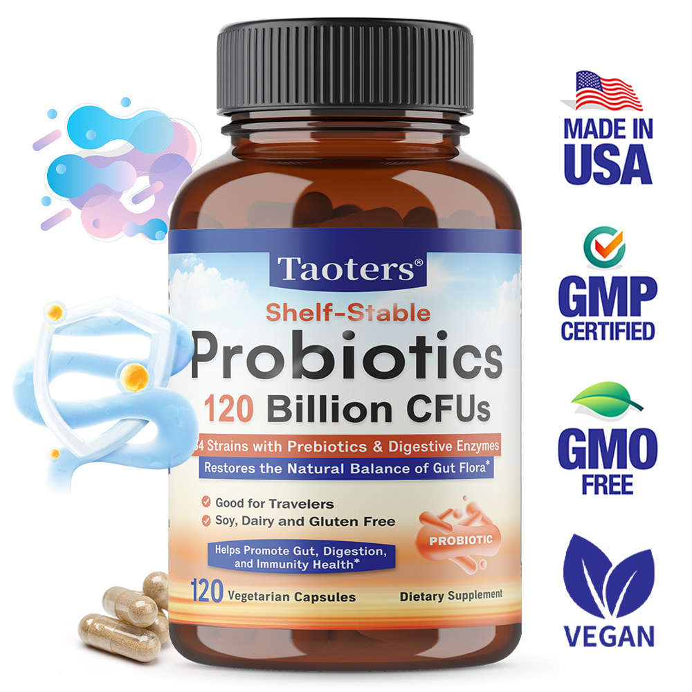 Meal Prep Co - 3-in-1 Probiotics Capsules 120 Billion CFUs
