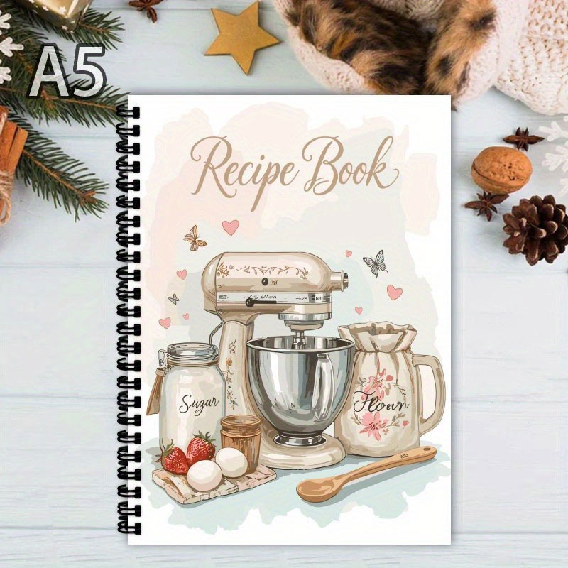 Meal Prep Plan - Recipe Journal 100 Sheets Blank Cookbook
