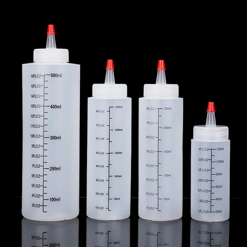 Sauce Squeeze Bottle - Hot Plastic Needle-nosed Scale Squeeze Bottle