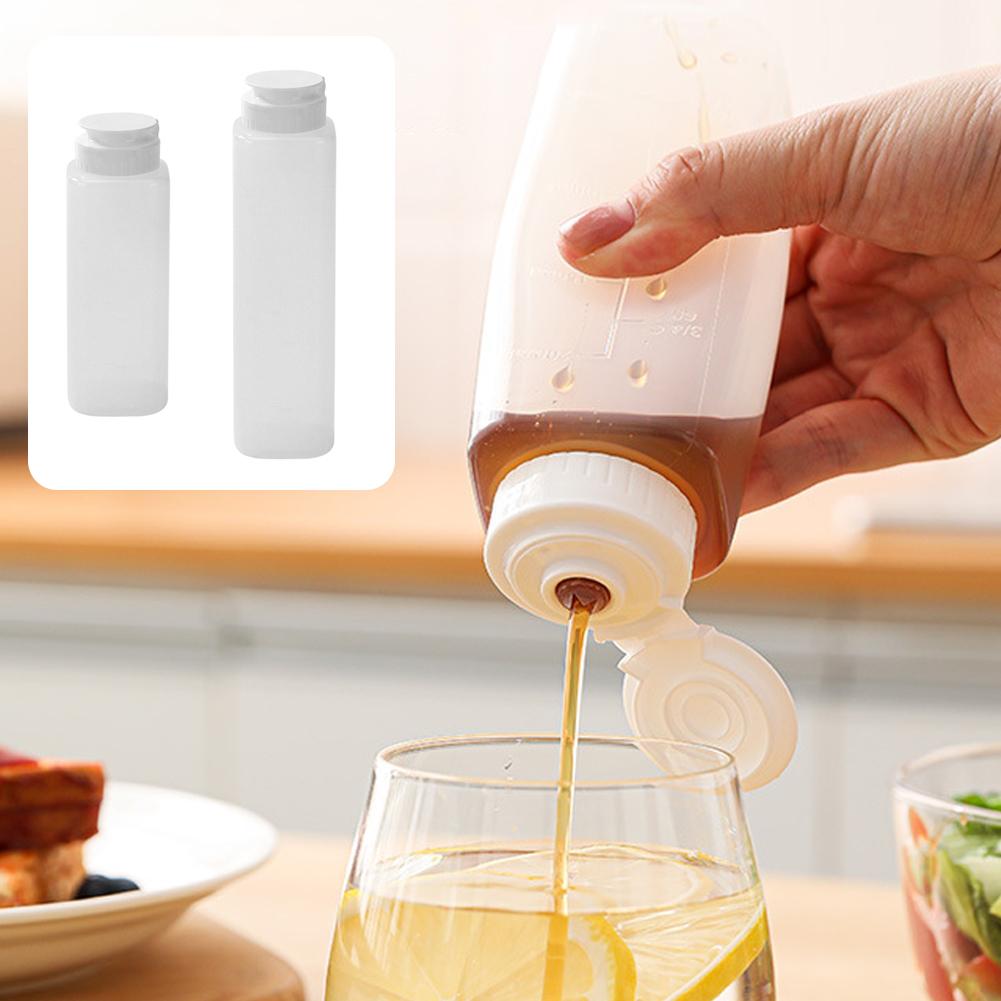 Sauce Squeeze Bottle - 200/300 ML Condiment Squeeze Bottle Visual-scale
