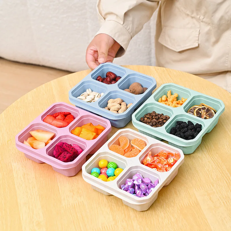 Meal Prep Meal Ideas - 4 Grid Snack Box for Kids