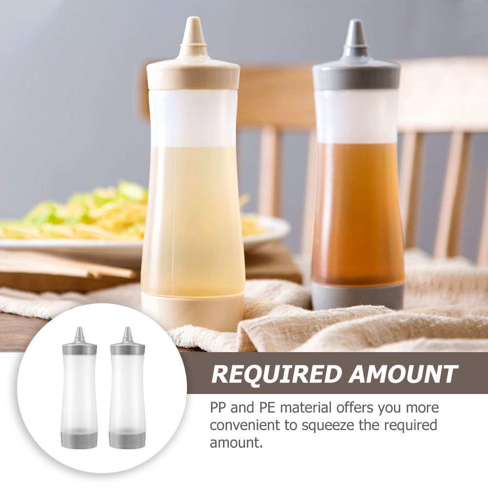 2Pcs Clear Squeeze Bottles for - Sauce Squeeze Bottle ulasan dan harga