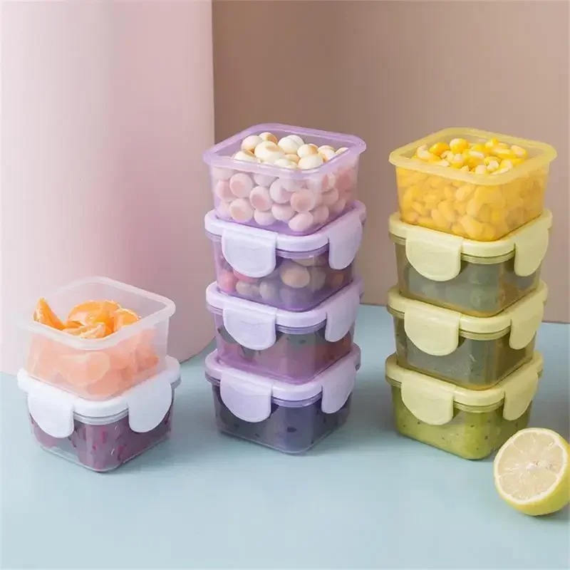 4Pcs Mini Airtight Food Storag - Meal Prep Plan ulasan dan harga