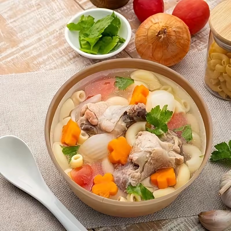 10/20PCS Kraft Paper Round Bow - Meal Prep Plan ulasan dan harga