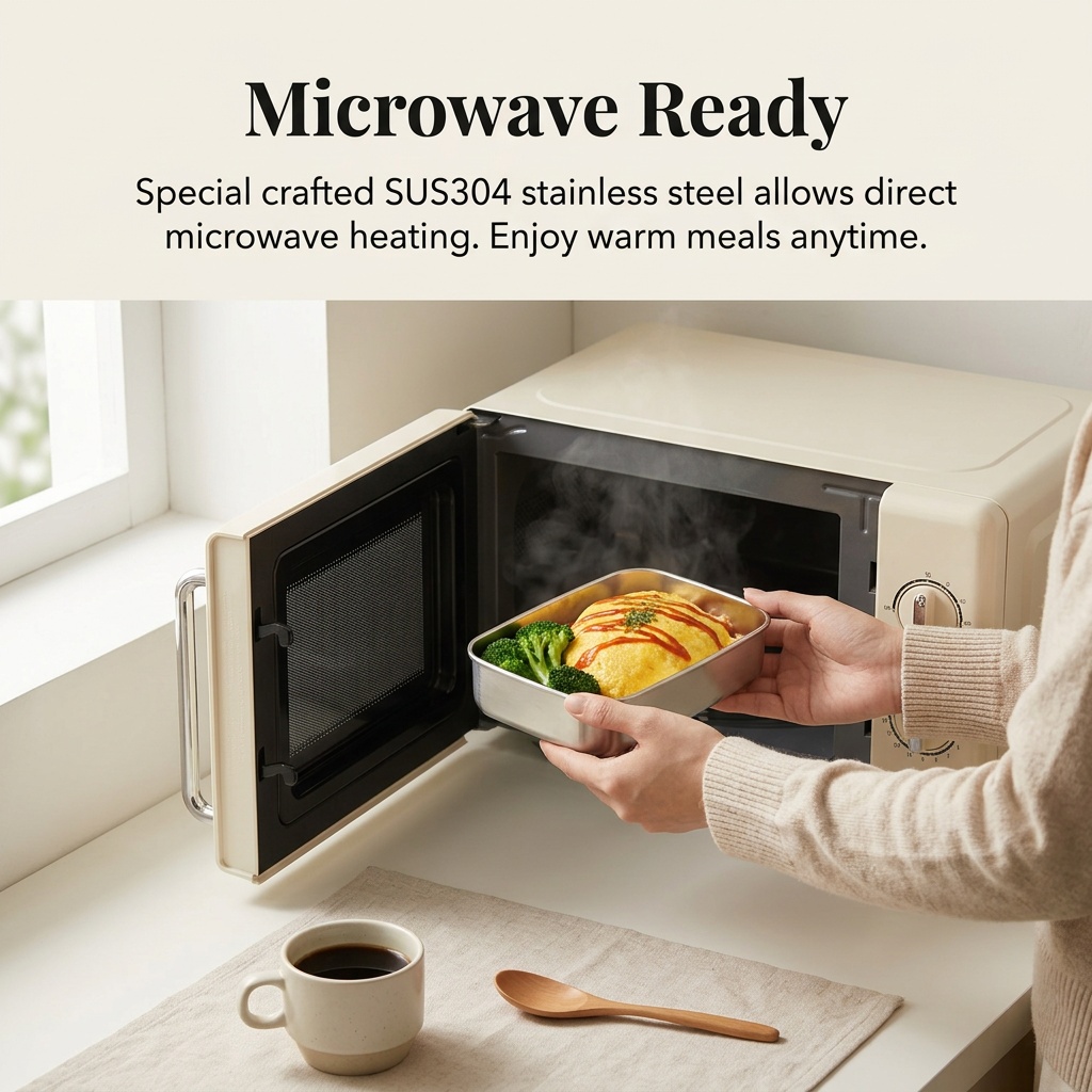 Stainless Steel Bento Box Meta - Meal Prep Meal Ideas ulasan dan harga