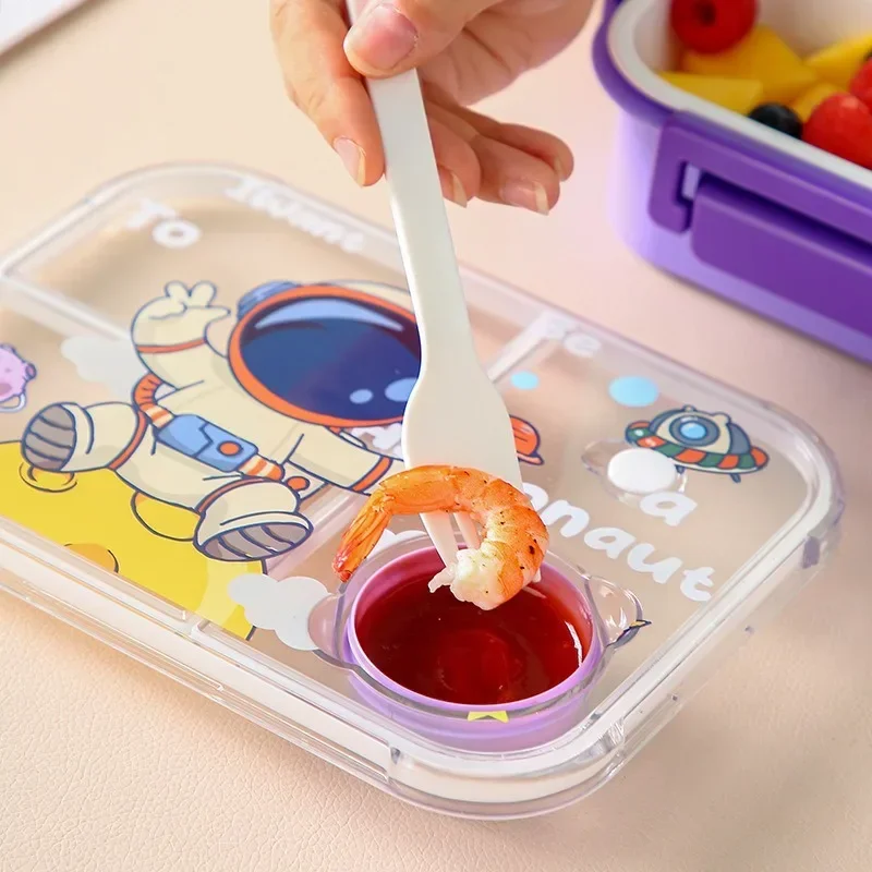 Unicorn Cartoon Bento Lunch Bo - Meal Prep Snacks For Toddlers ulasan dan harga