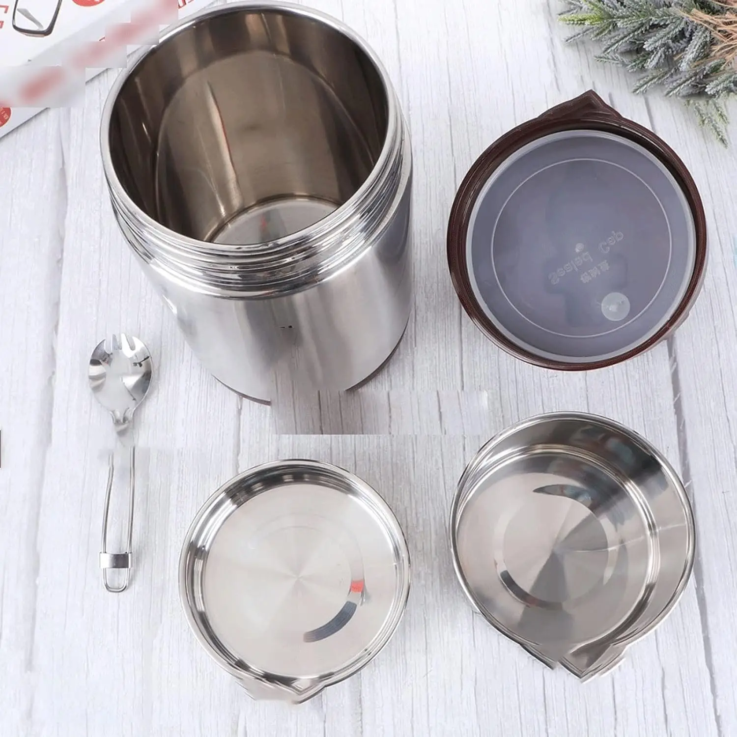 bento lunch box for adults Lar - Stainless Bento Box ulasan dan harga