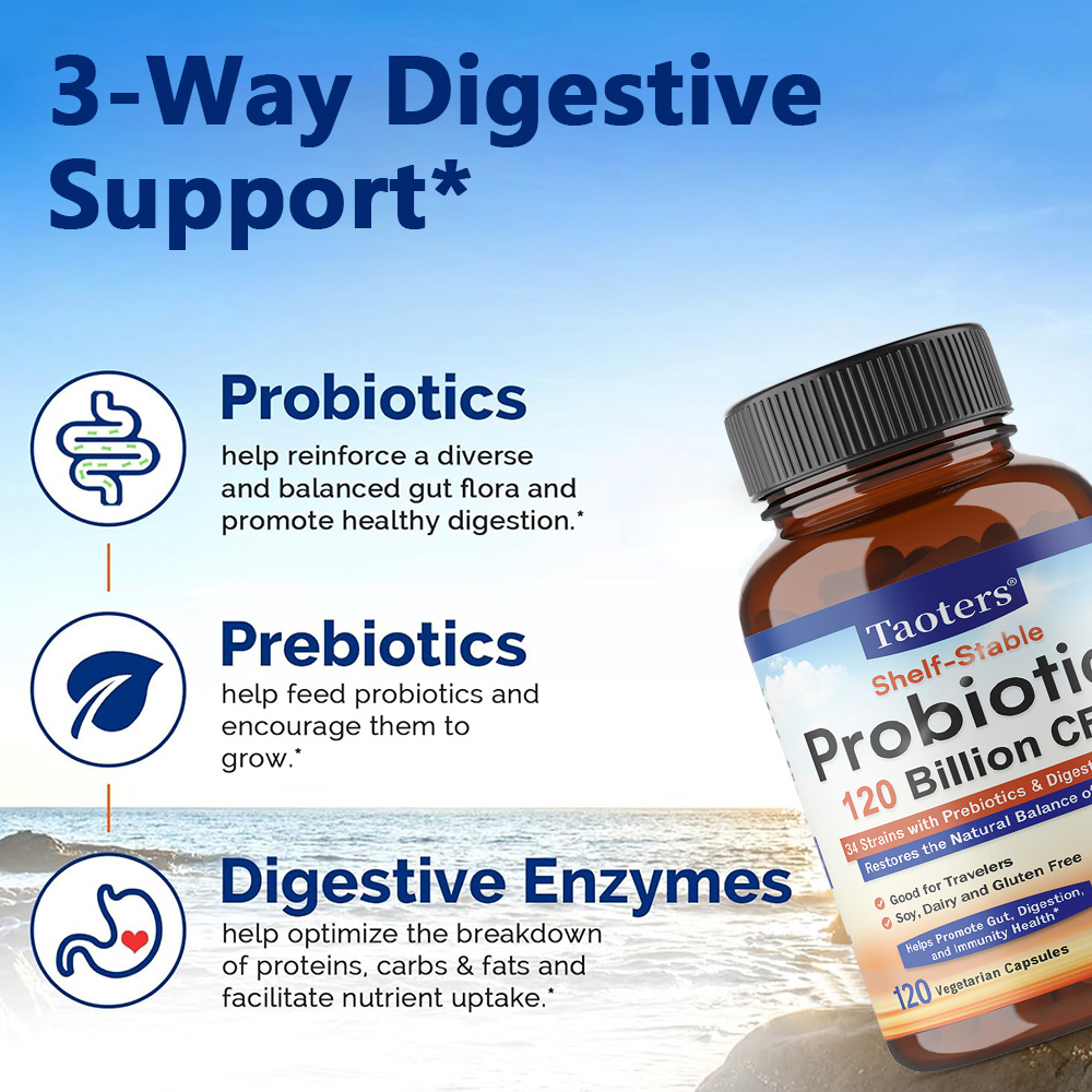 3-in-1 Probiotics Capsules 120 - Meal Prep Co ulasan dan harga