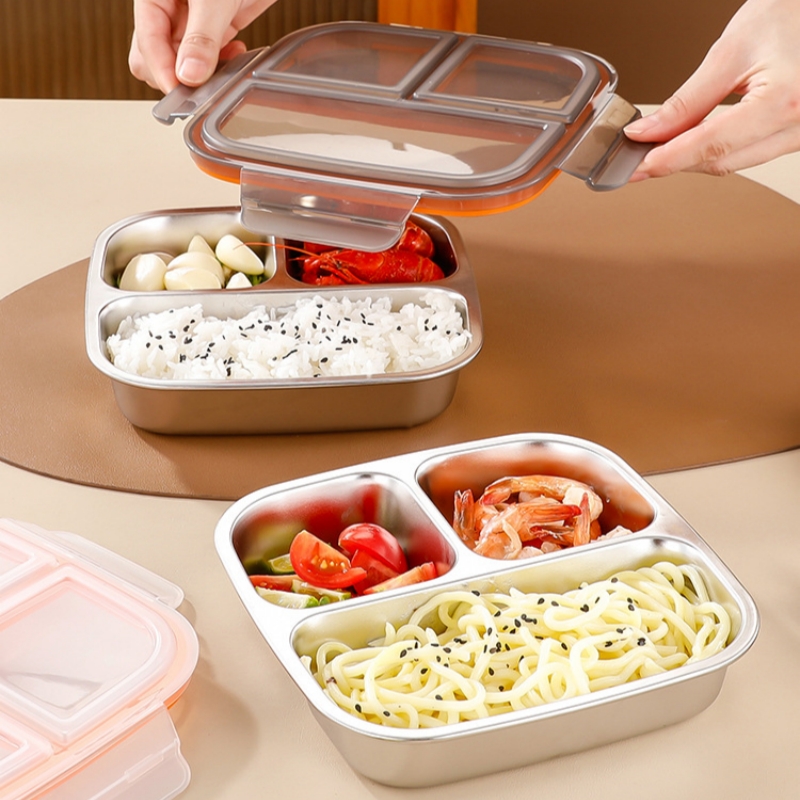 304 Stainless Steel Lunch Box, - Meal Prep Meal Ideas ulasan dan harga