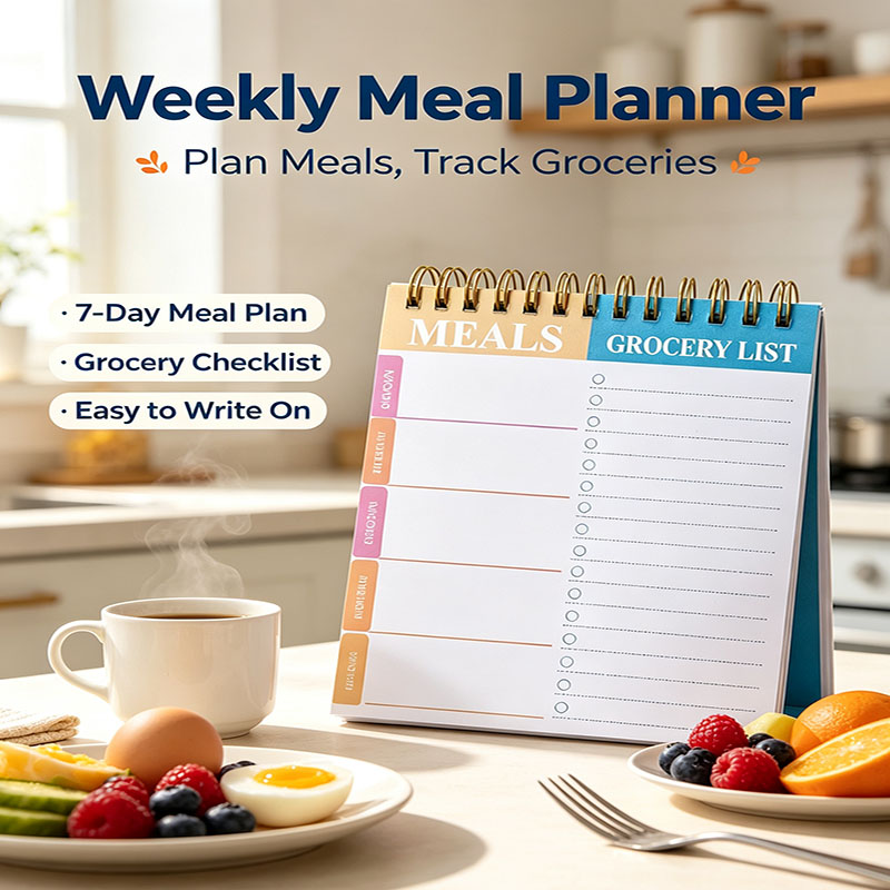 Weekly Meal Planner Notepad 5. - Meal Prep Plan ulasan dan harga