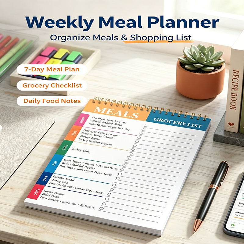 Weekly Meal Planner Notepad 5. - Meal Prep Plan ulasan dan harga