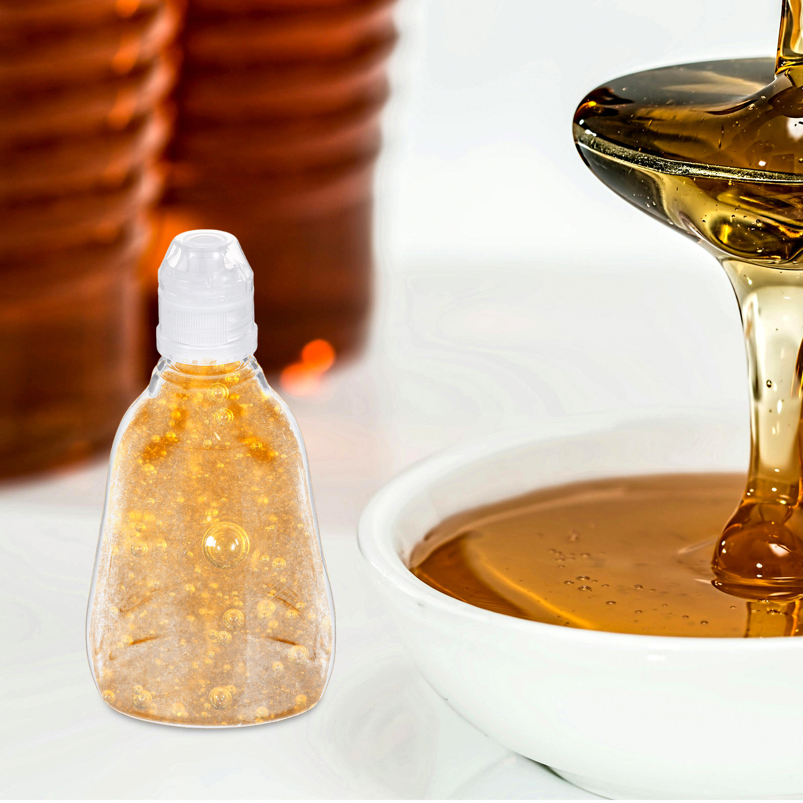 Honey Squeeze Bottle Clear Pla - Sauce Squeeze Bottle ulasan dan harga