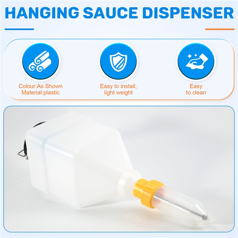 AB47-5.5L Sauce Bottle Squeeze - Sauce Squeeze Bottle ulasan dan harga