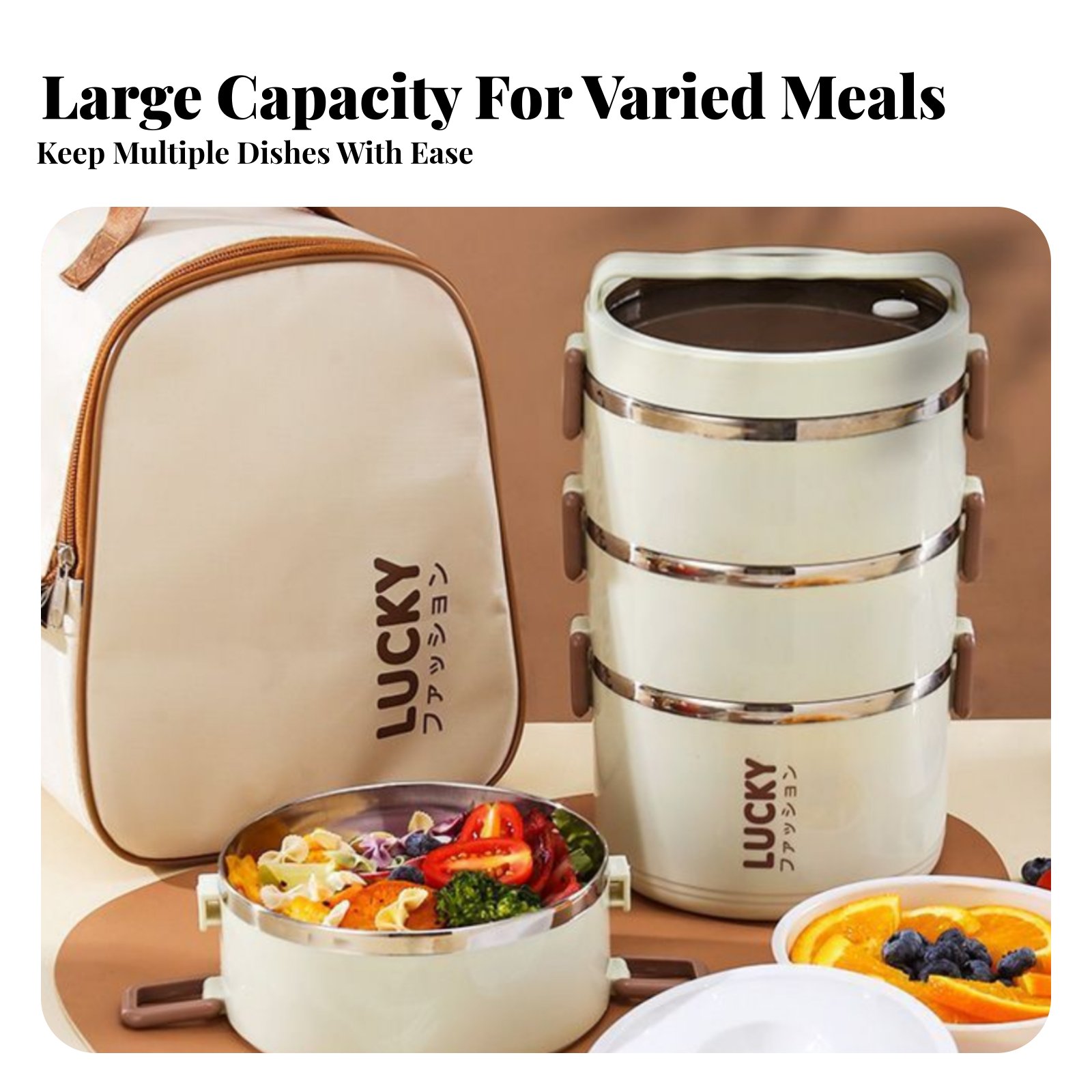 Stainless Steel Lunch Box, Mul - Stainless Bento Box ulasan dan harga