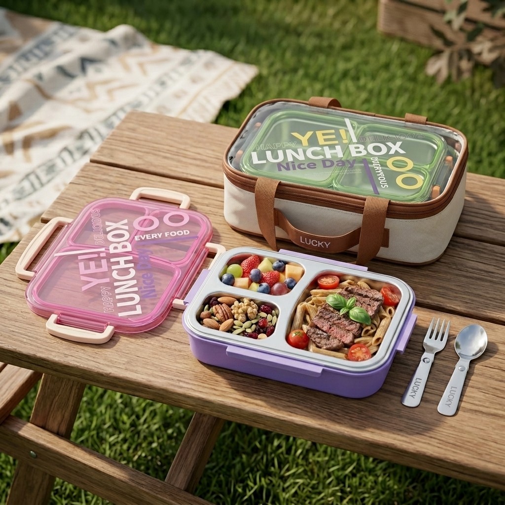 Microwavable 304 Stainless Ste - Meal Prep Meal Ideas ulasan dan harga