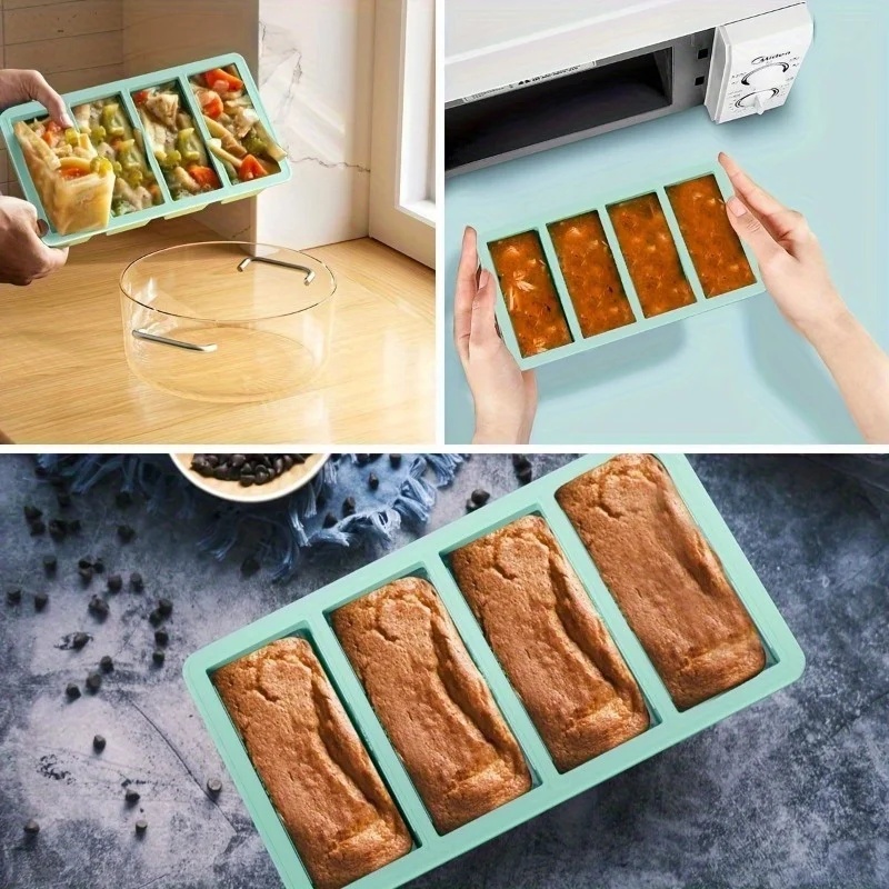 Stackable Silicone Freezer Tra - Meal Prep Chia Pudding ulasan dan harga