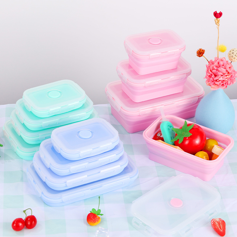 4PS Collapsible Food Storage C - Meal Prep Chia Pudding ulasan dan harga