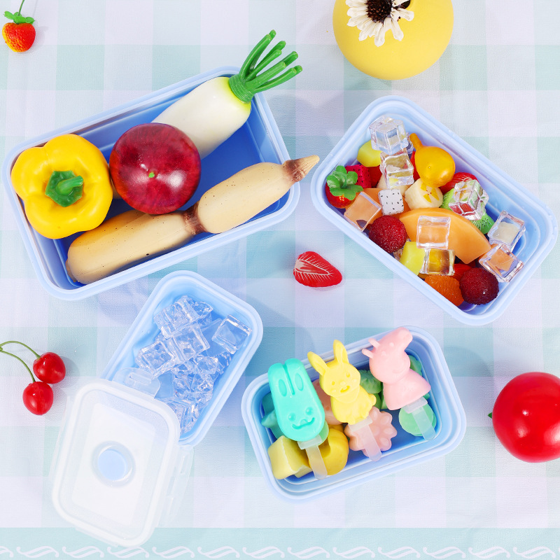 4PS Collapsible Food Storage C - Meal Prep Chia Pudding ulasan dan harga
