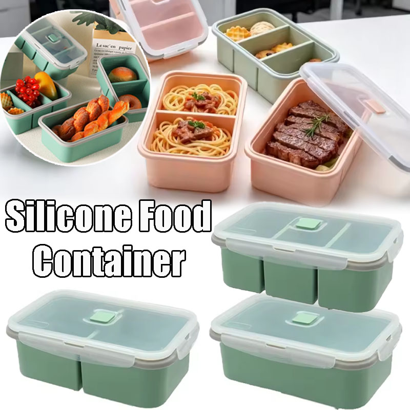 Microwave Safe Silicone Bento  - Meal Prep Plan ulasan dan harga