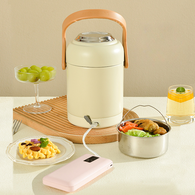 USB Electric Lunch Box Large C - Stainless Bento Box ulasan dan harga