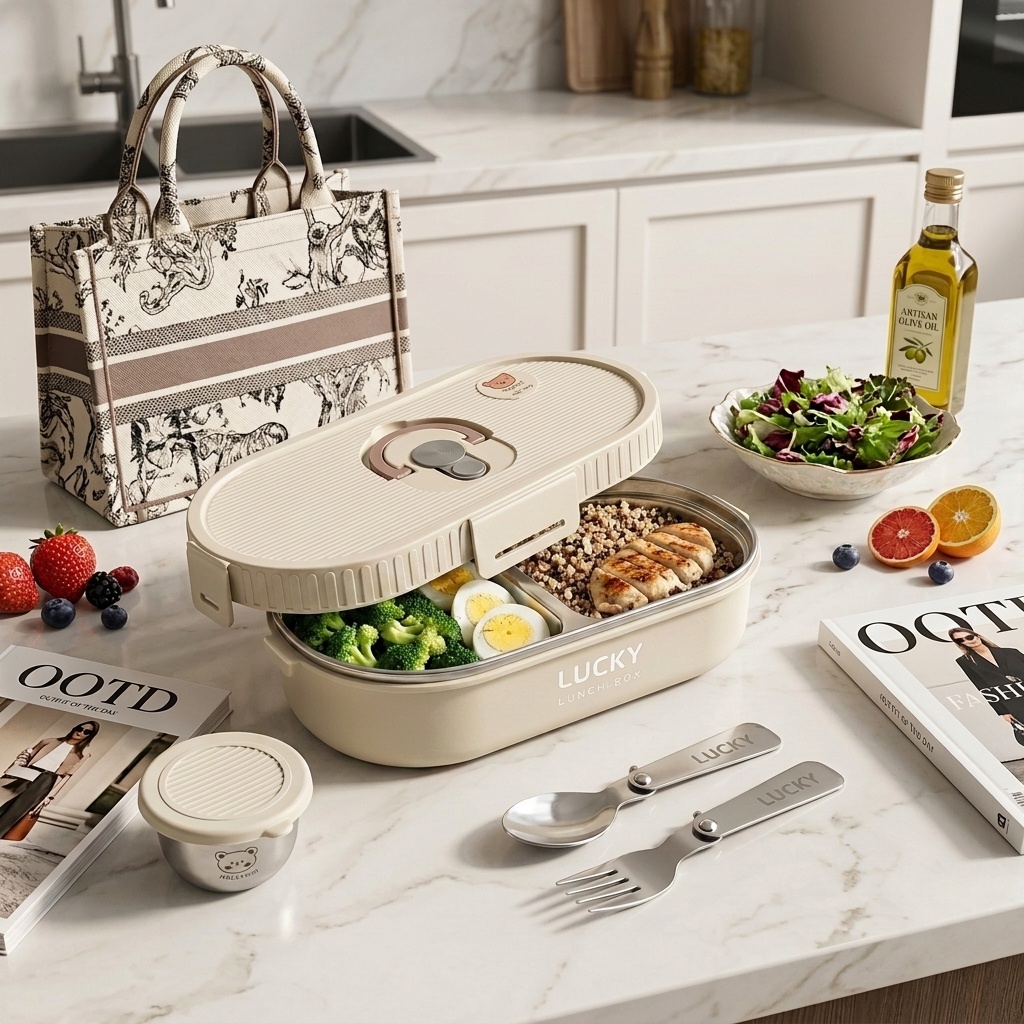 Microwavable 304 Stainless Ste - Meal Prep Meal Ideas ulasan dan harga