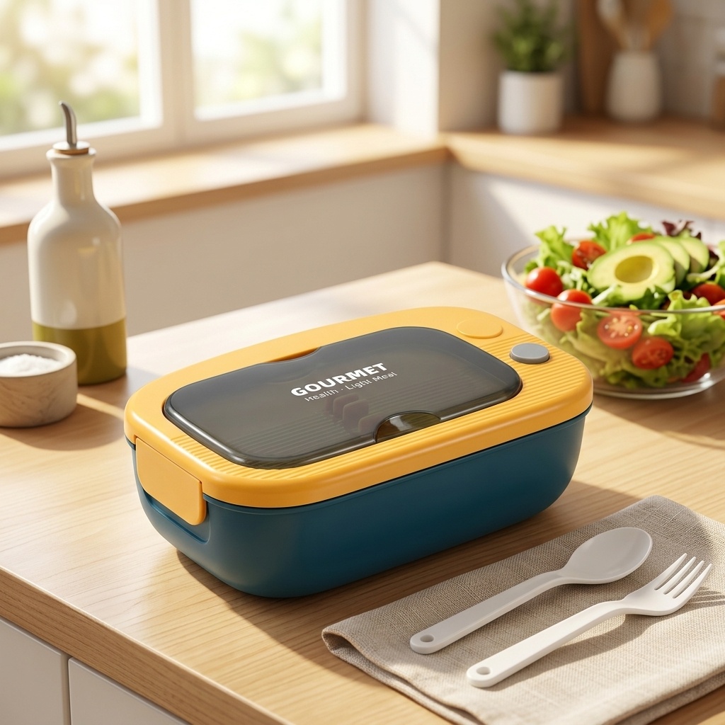 Plastic Bento Lunch Box 2 Comp - Meal Prep Meal Ideas ulasan dan harga