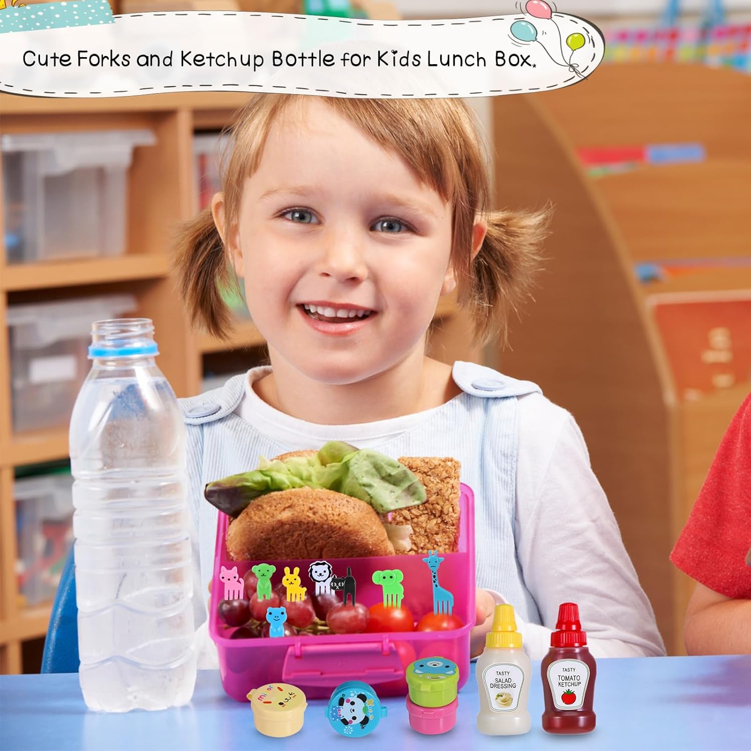 Kids Bento Lunch Box Accessori - Sauce Squeeze Bottle ulasan dan harga