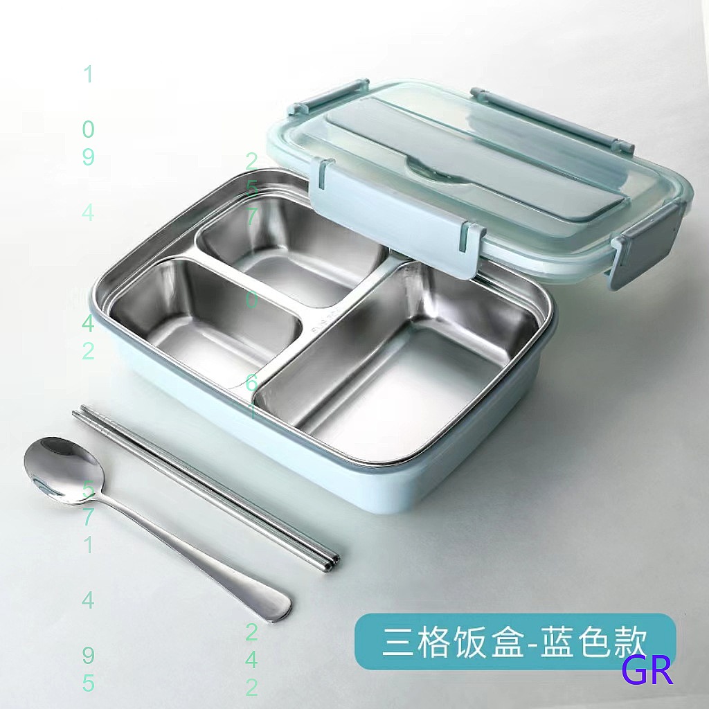 Cross-border Stock Student Ben - Stainless Bento Box ulasan dan harga