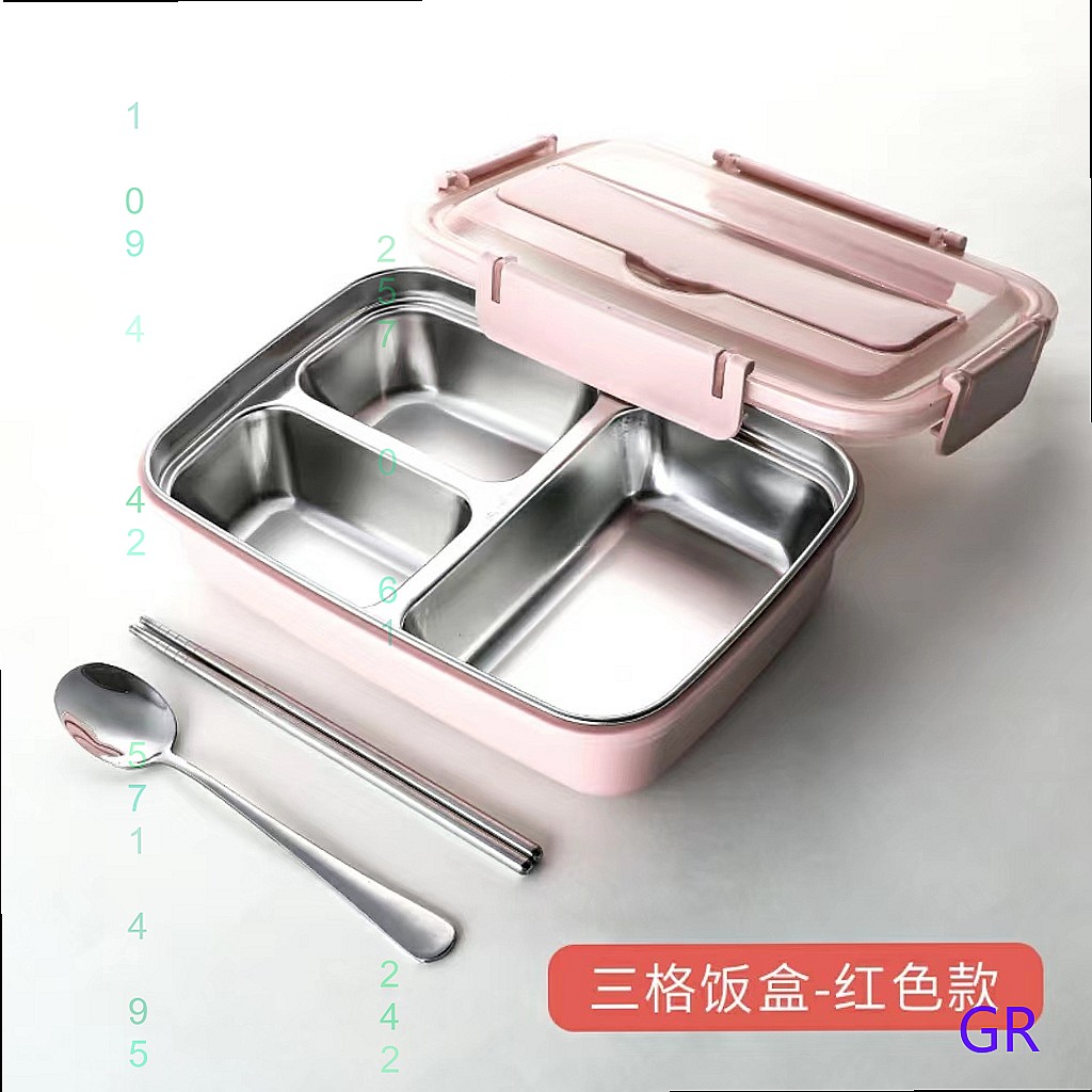 Cross-border Stock Student Ben - Stainless Bento Box ulasan dan harga