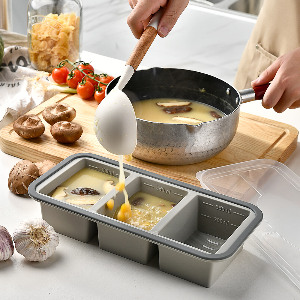 Divided Silicone Food Storage  - Meal Prep Chia Pudding ulasan dan harga