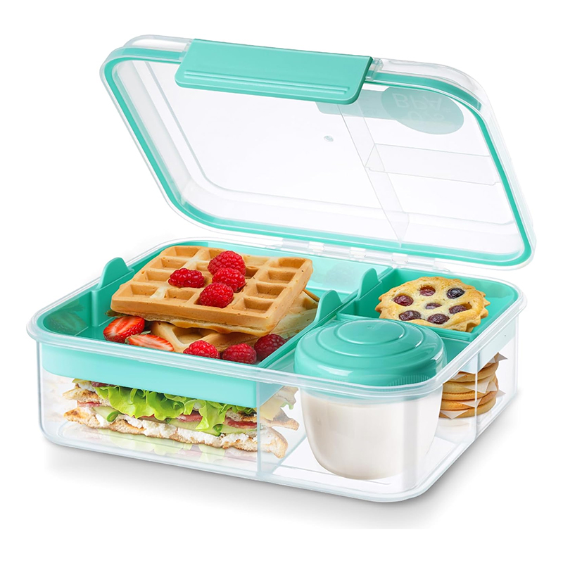 4 Compartment Leakproof Bento  - Meal Prep Menu ulasan dan harga