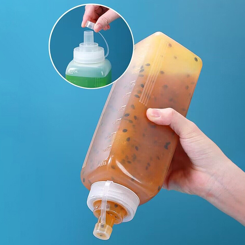 600/800/1000ML Squeeze Condime - Sauce Squeeze Bottle ulasan dan harga