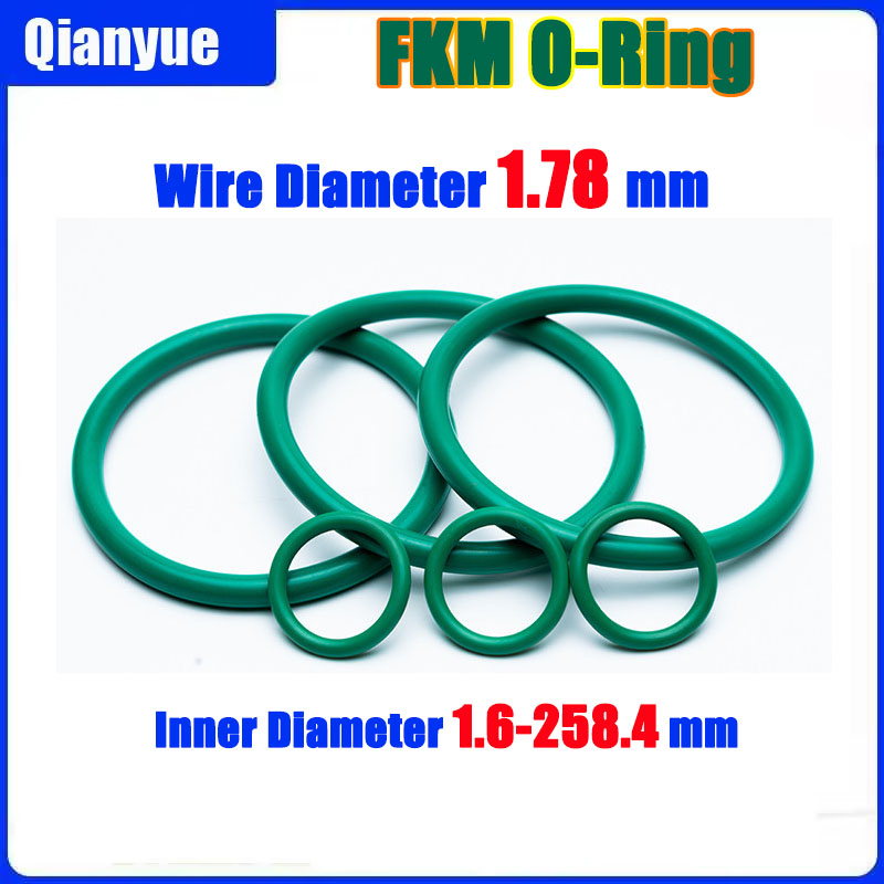 Green FKM O-Ring 1.78mm Cord I - Meal Prep Co ulasan dan harga