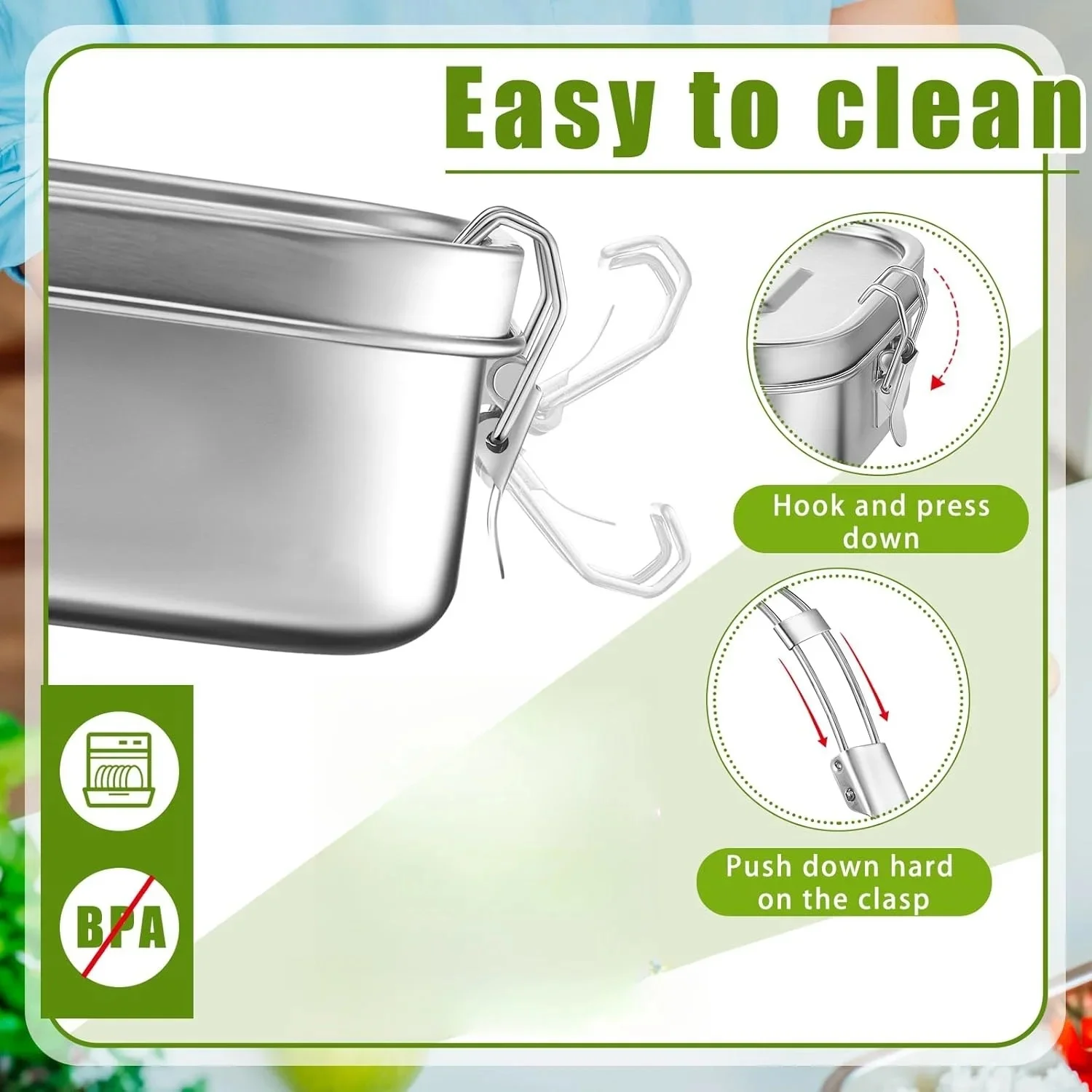 Stainless Steel Lunch Box for  - Meal Prep Meal Ideas ulasan dan harga