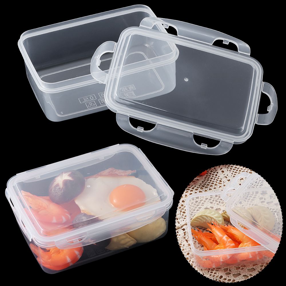 7 Sizes Plastic Bento Box Picn - Meal Prep Meal Ideas ulasan dan harga