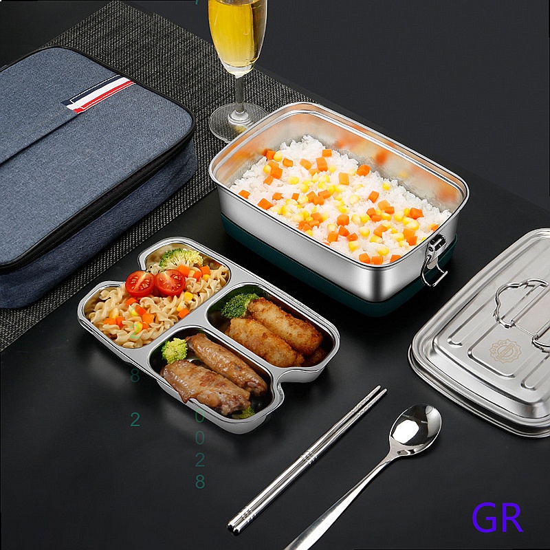 304 Stainless Steel Lunch Box  - Stainless Bento Box ulasan dan harga