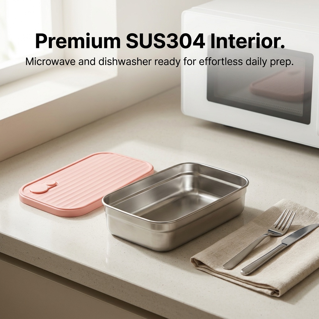 304 Stainless Steel Bento Lunc - Meal Prep Meal Ideas ulasan dan harga