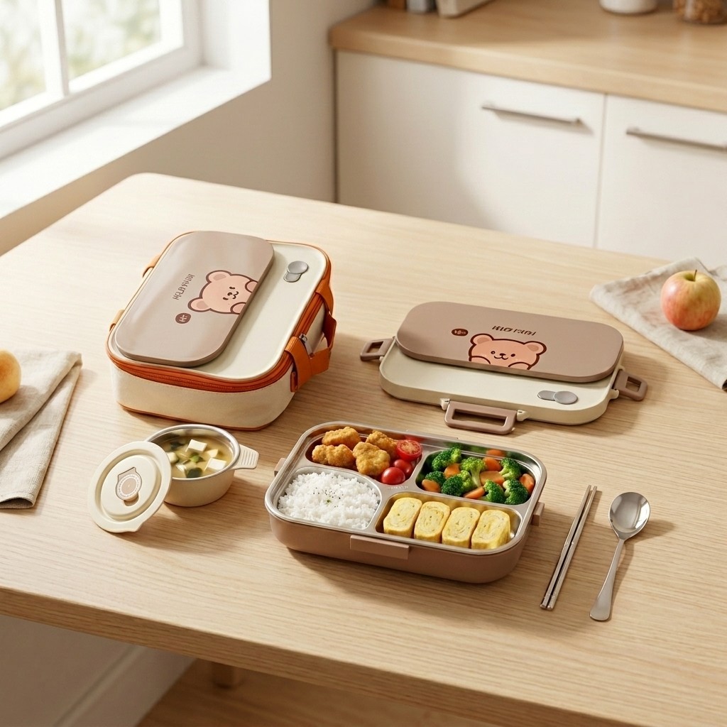 304 Stainless Steel Bento Box  - Meal Prep Meal Ideas ulasan dan harga