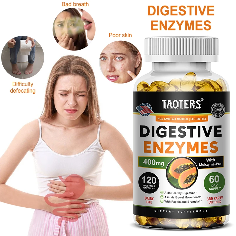 Digestive Enzymes - Aids in Bo - Meal Prep Co ulasan dan harga