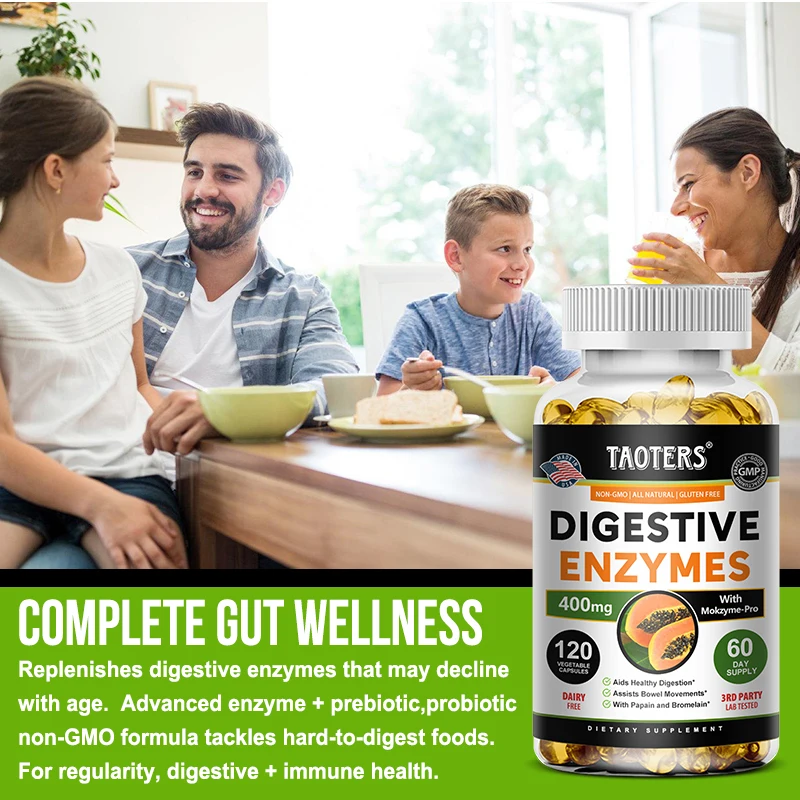 Digestive Enzymes - Aids in Bo - Meal Prep Co ulasan dan harga