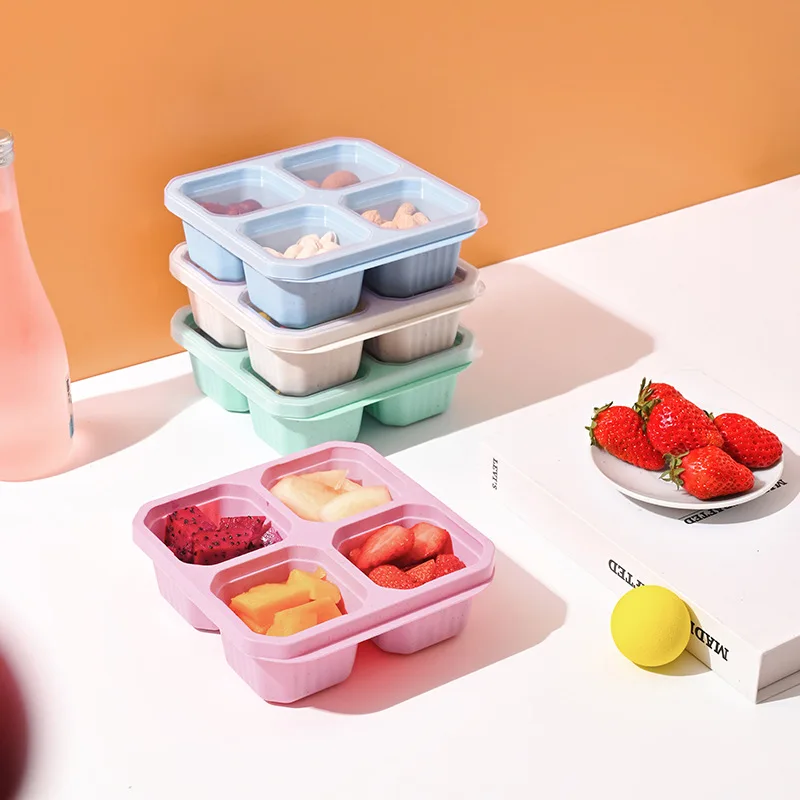 4 Grid Snack Box for Kids and  - Meal Prep Meal Ideas ulasan dan harga
