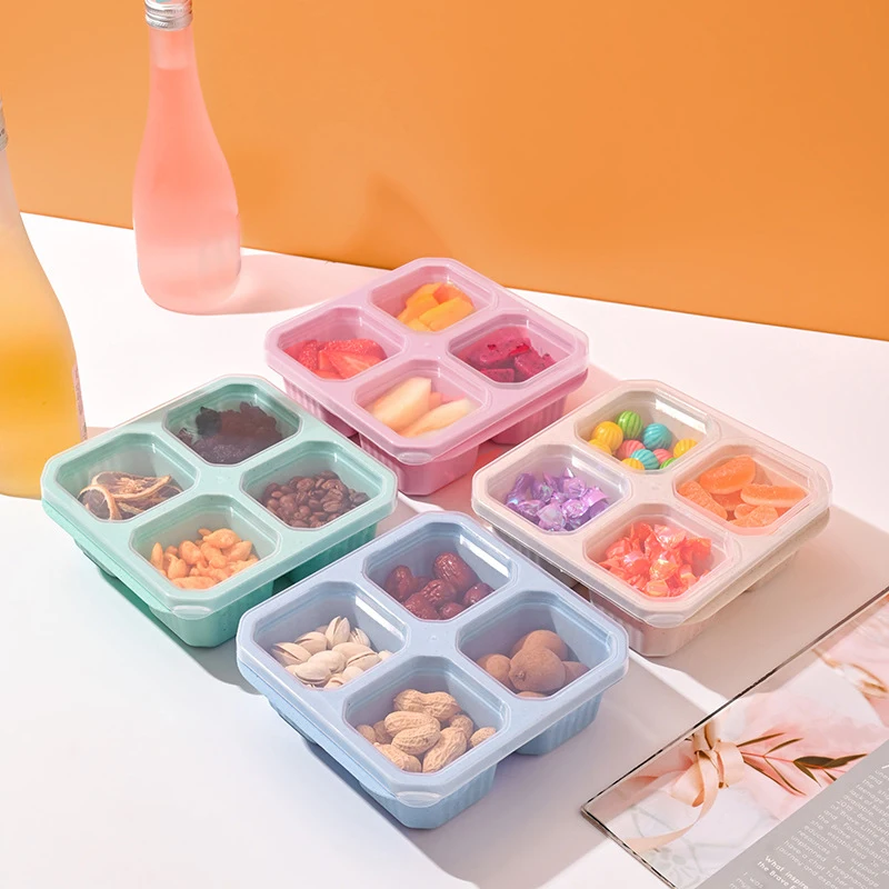 4 Grid Snack Box for Kids and  - Meal Prep Meal Ideas ulasan dan harga